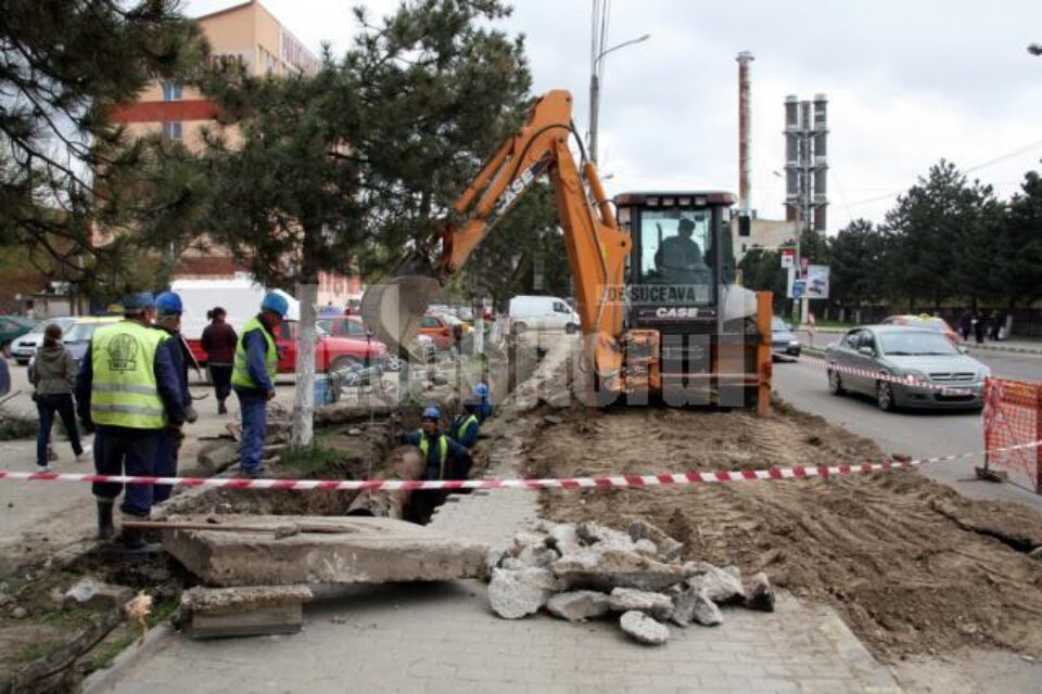 Străzile Sucevei sunt o continuă surpriză pentru cei aflați în trafic