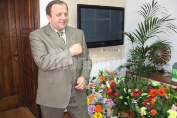 Gheorghe Flutur: Sunt bucuros că am putut să ciocnesc un pahar de șampanie cu foarte mulți prieteni apropiați