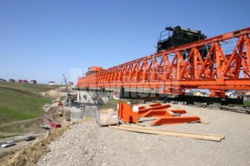 Lucrări spectaculoase, dar și extrem de pretențioase la primul viaduct al șoselei de centură