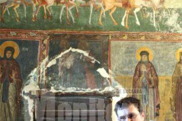 Preotul Gabriel Herea, paroh la biserica monument „Înălțarea Sfintei Cruci” din Pătrăuți