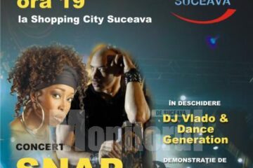 Pe 1 Mai: Concert SNAP, la Shopping City Suceava