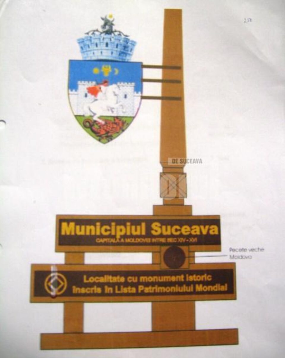 Costuri: Peste 100.000 de euro pentru opt indicatoare de intrare în Suceava Costuri: Peste 100.000 de euro pentru opt indicatoare de intrare în Suceava