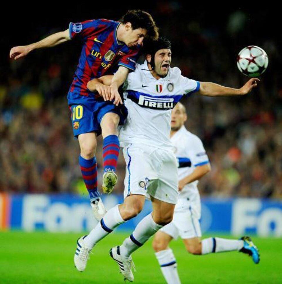 Chivu l-a anihilat perfect pe marele Messi