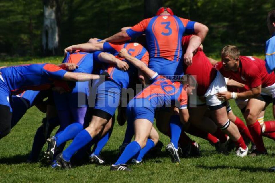 Rugby: Campioana a câștigat fără probleme la Suceava
