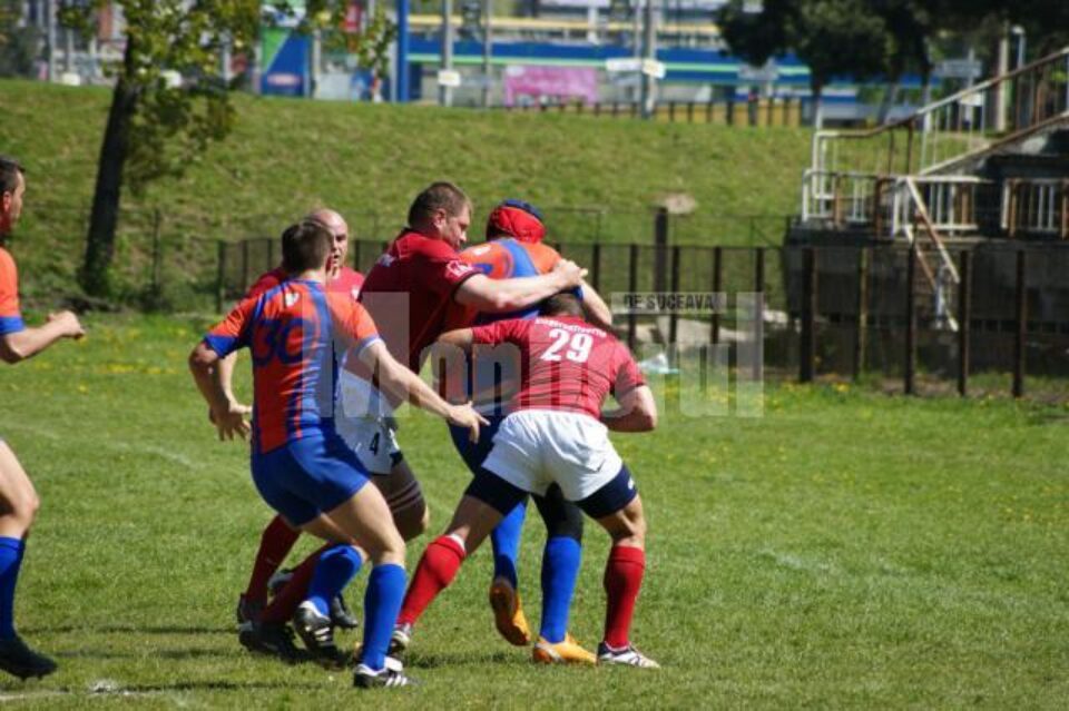Rugby: Campioana a câștigat fără probleme la Suceava