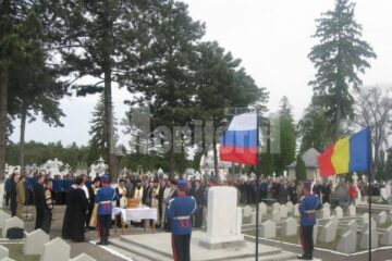 Ceremonial grandios, pentru rușii căzuți în Bucovina pe timpul celui de-al Doilea Război Mondial