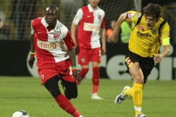 Imagine din meciul Dinamo - FC Timișoara. Foto: MEDIAFAX