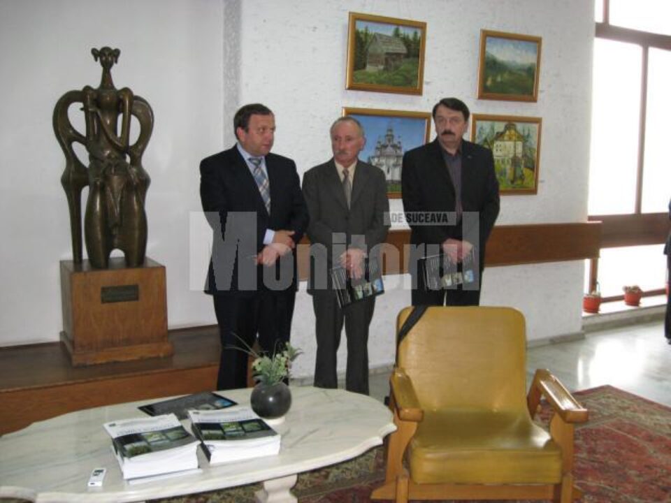 Moment de la deschiderea expoziției