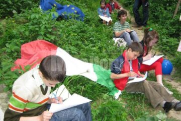 Copiii au desenat simbolurile Europei