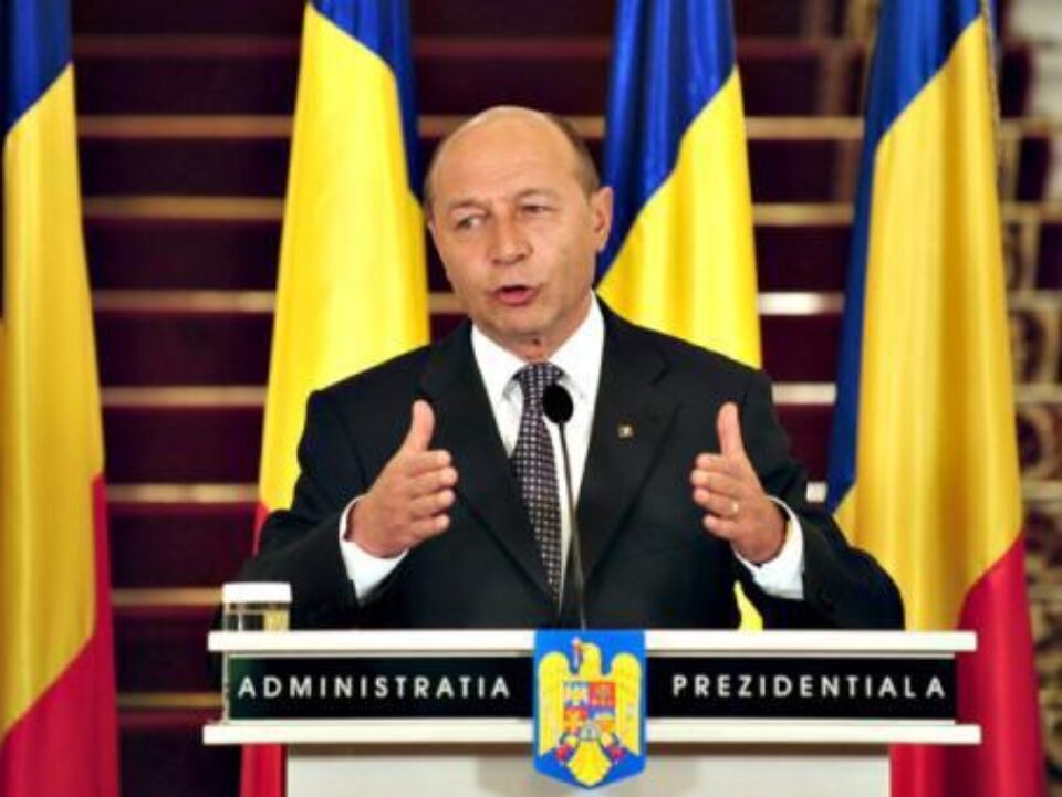 Traian Băsescu: „Am fi amanetat viitorul țării, a milioane de români". Foto: MEDIAFAX Traian Băsescu: „Am fi amanetat viitorul țării, a milioane de români". Foto: MEDIAFAX