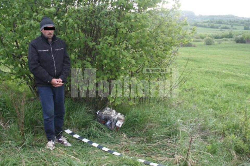 Unul dintre contrabandiști, reținut de polițiștii de frontieră
