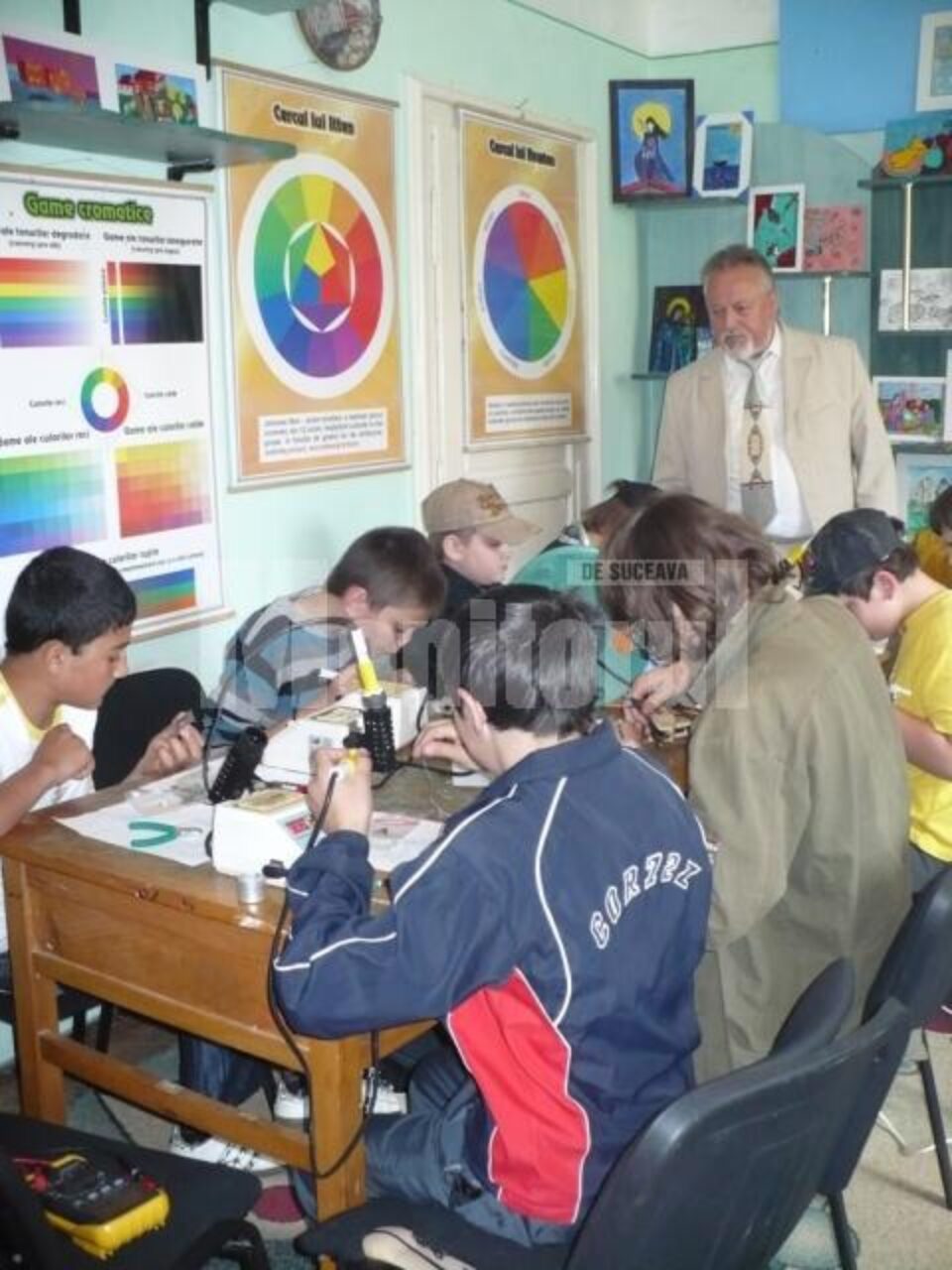 Concursul Județean de Electronică, la Clubul Copiilor Gura Humorului