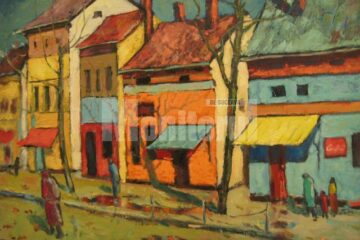 La Vatra Dornei: Expoziție de pictură în Salonul Alb