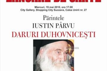 Lansare de carte: „Daruri duhovnicești”, adunate de părintele Iustin Pârvu
