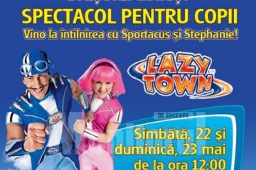Spectacole interactive: “Orășelul Leneș” vine la Suceava la final de săptămână