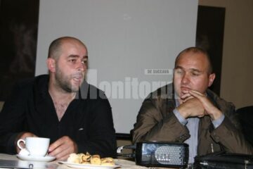 Augustin Hagiu și Beniamin Lucescu