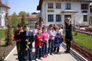 Copiii de la Centrul Social de Zi