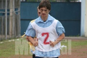 Victor Romascan concurentul clasat pe primul loc la proba masculina a marșului local