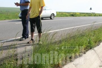 Căpriorul a fost proiectat în șanțul de pe marginea drumului