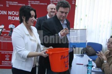 Acțiune: Tineri PSD-iști testează simpatia sucevenilor față de Guvernul Boc
