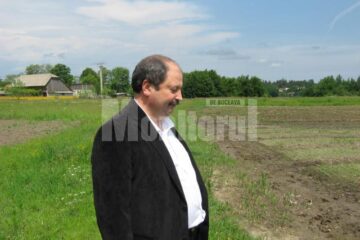 Petru Carcalete a început să se ocupe de agricultură în 1996