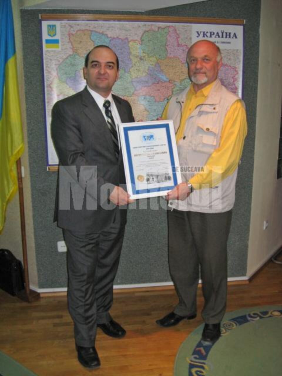 Apreciere și recunoștință: Diplomă de onoare din partea Ministerului de Externe al Ucrainei Apreciere și recunoștință: Diplomă de onoare din partea Ministerului de Externe al Ucrainei