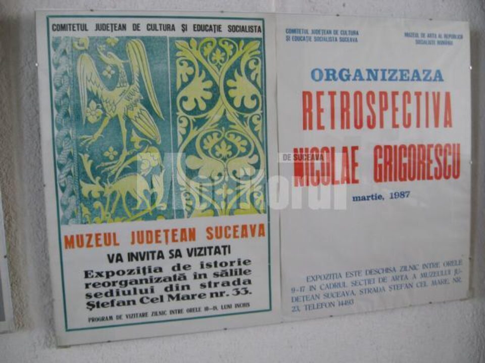 Afișe din colecțiile Muzeului de Istorie Suceava