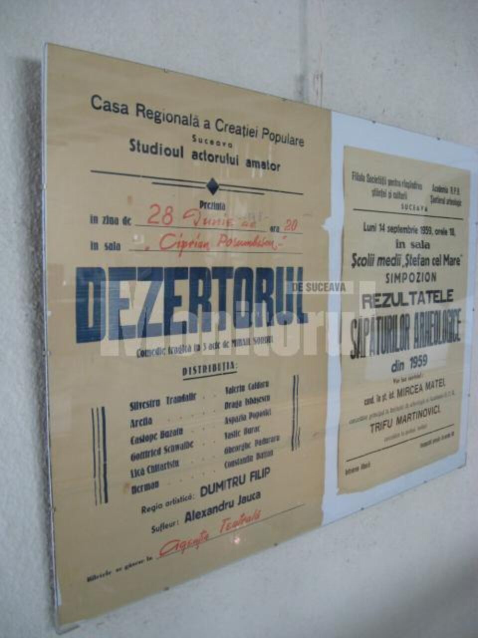 Cele mai vechi afișe din expoziție