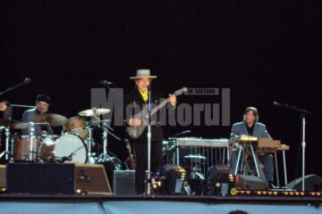 Bob Dylan, în concert la București. Foto: Ana Maria MATASA & Tudor POPOVICI