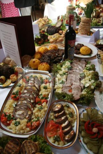 Expoziție de preparate culinare
