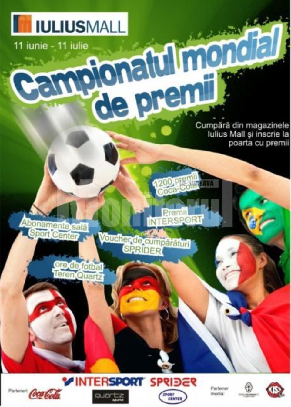 Timp de o lună: “Campionat Mondial de Premii”, la Iulius Mall Suceava