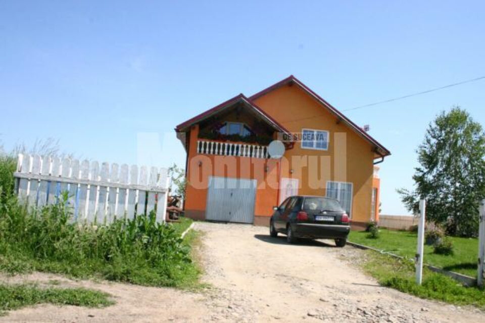 Casa și ferma de tăurași care-i aparțin lui Dionisie Malanciuc