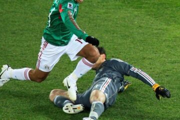 Francezii au fost la pământ și la propriu și la figurat în meciul cu Mexic