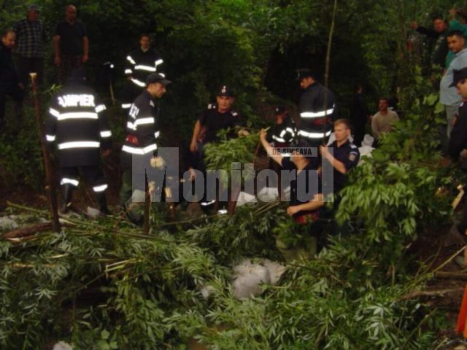 20 de gospodării, în pericol de a fi inundate