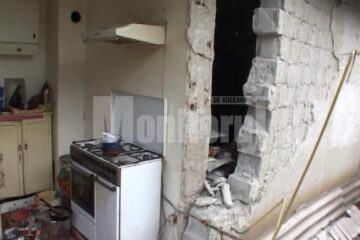 Explozie la o locuință particulară din municipiul Fălticeni