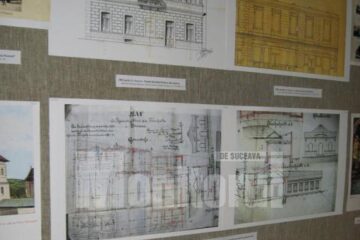 Planuri și fotografii care conturează profilul urban al Sucevei de altădată