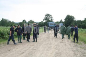 Drum comunal patrulat de jandarmi