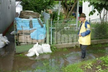 Precipitațiile deosebit de abundente din cursul zilei de luni au afectat și municipiul Rădăuți