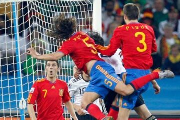 Puyol a înscris golul care a dus Spania în prima finală mondială, iar bucuria a fost fără margini