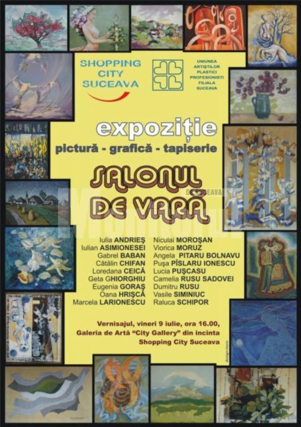 Salonul de Vară al UAP - Filiala Suceava, la City Gallery