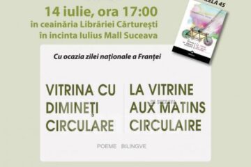 Lansare de carte: „Vitrina cu dimineți circulare”