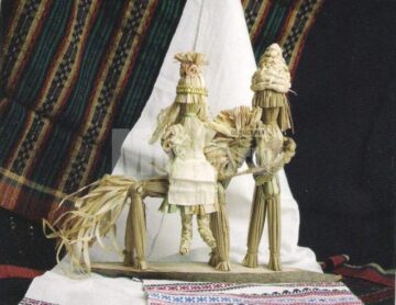 Păpuși din fibre vegetale