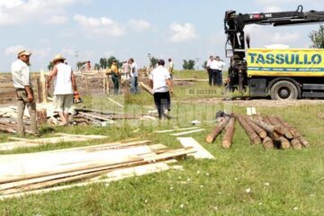 14 familii de sinistrați își vor reface casele cu mortar de zidărie Tassullo