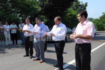 Recepția finală a lucrărilor de modernizare a drumului județean Salcea-Verești-Roșcani