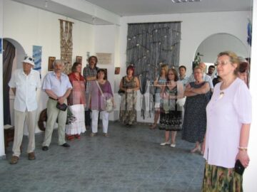 Participanți la vernisaj