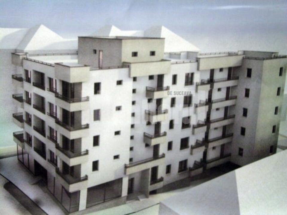 Blocul ce urmează să fie construit în locul casei de pe Aleea Nucului