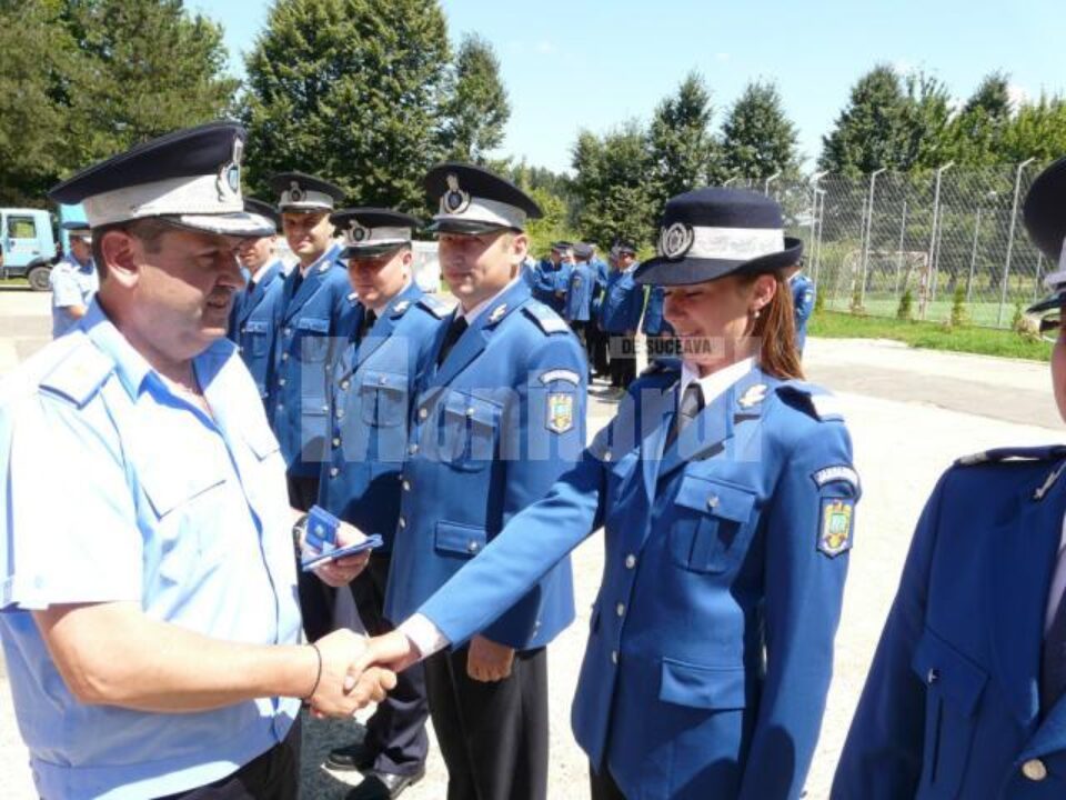 Noile grade au fost înmânate de conducerea Inspectoratului Județean de Jandarmi
