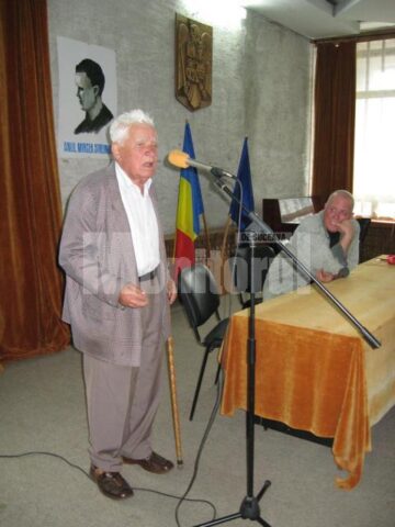 George Ungureanu povestind din întâmplările pilduitoare ale vieții
