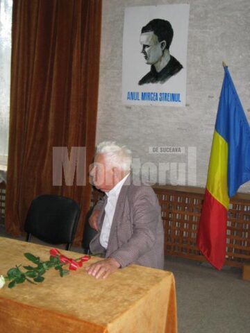 Anul Mircea Streinul - nonagenarul George Ungureanu la lansarea volumului Prin labirintul vieții