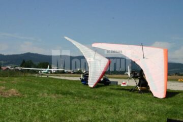 Motodeltaplane la sol